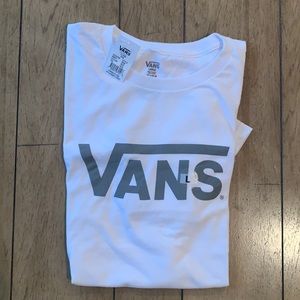 Vans white t-shirt